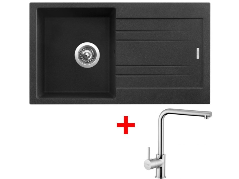 Set Sinks RAPID 780 Granblack + Elka