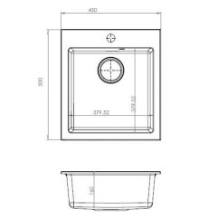 Granitový dřez Alveus CORTINA 20 G 91 - obrázek 2