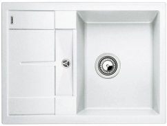 Granitový drez Blanco METRA 45 S Compact biela