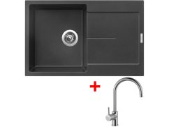 Sinks ULTIMA 790 Metalblack + Vitalia Sinks ULTIMA 790 Metalblack + Vitalia