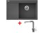 Set Sinks RIM 780 P Titanium + Mix 3 P GR