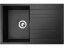 Granitový drez Sinks GRANDE 800 Metalblack