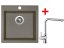 Set Sinks Viva 455 Truffle + Elka