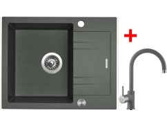 Sinks LINEA 600 XC Titanium + Vitalia GR Sinks LINEA 600 XC Titanium + Vitalia GR
