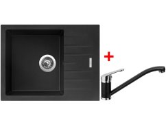 Sinks PERFECTO 650 Metalblack + Pronto GR Sinks PERFECTO 650 Metalblack + Pronto GR