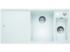 Granitový dřez Blanco AXIA III 6 S InFino bílá sklen.kráj.deska dřez vpravo s exc. Granitový dřez Blanco AXIA III 6 S InFino bílá sklen.kráj.deska dřez vpravo s exc.