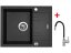Sinks LINEA 600 XC Metalblack + Flexia