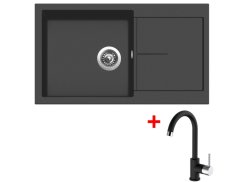 Set Sinks Infinity 860 Nanoblack+MIX 35 Nanoblack Set Sinks Infinity 860 Nanoblack+MIX 35 Nanoblack