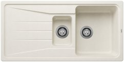 Granitový dřez Blanco SONA 6 S bílá soft