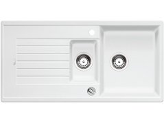 Granitový drez Blanco ZIA 6 S biela s excentrom