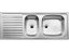 Nerezový dřez Blanco TOP EZS 11 x 4 Nerez přírodní lesk