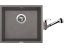 Set Sinks FRAME 457 Truffle + batéria Sinks LEGENDA S Truffle