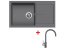 Set Sinks Infinity 860 Titanium + Vitalia GR