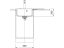 Granitový dřez Franke CNG 611-78 TL/2 Sahara - 3