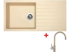 Set Sinks Perfecto 1000 Sahara + Vitalia GR Set Sinks Perfecto 1000 Sahara + Vitalia GR