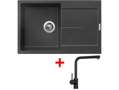 Sinks ULTIMA 790 Metalblack + Elka černá matná Sinks ULTIMA 790 Metalblack + Elka černá matná
