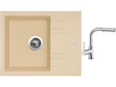 Set Sinks LINEA 600 N Sahara + batéria Sinks ENIGMA S chróm Set Sinks LINEA 600 N Sahara + batéria Sinks ENIGMA S chróm