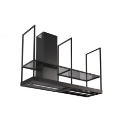 Ostrůvková digestoř Faber T-SHELF BK MATT A180