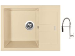 Set Sinks AMANDA 650 Sahara + baterie Sinks MIX 35 PROF S chrom Set Sinks AMANDA 650 Sahara + baterie Sinks MIX 35 PROF S chrom