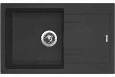 Granitový drez Sinks Linea 780 N Granblack - obrázek 1