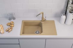 Granitový drez Alveus Record 40 beige