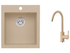 Set Alveus CORTINA 20 béžová + BATERIE TONIA 55