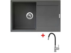 Sinks ULTIMA 790 Titanium + Flexia Sinks ULTIMA 790 Titanium + Flexia