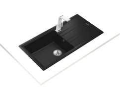 Granitový dřez Teka STONE 60 L-TG 1B 1D Nero