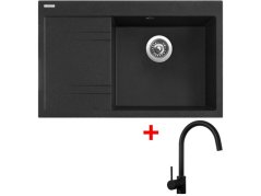Set Sinks RIM 780 P Granblack + Vitalia černá matná