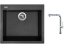 Set Sinks CUBE 560 Granblack + batéria Sinks SLIM S2 kartáčovaná