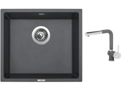 Set Sinks FRAME 457 Titanium + batéria Sinks MIX 3 P Titanium Set Sinks FRAME 457 Titanium + batéria Sinks MIX 3 P Titanium