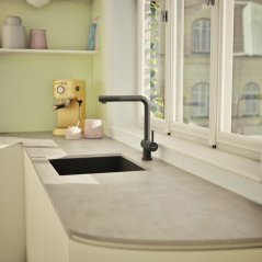 Dřezová baterie Schock Epos W Puro sklopná baterie