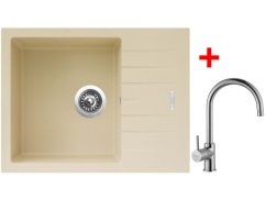 Sinks PERFECTO 650 Sahara + Vitalia Sinks PERFECTO 650 Sahara + Vitalia