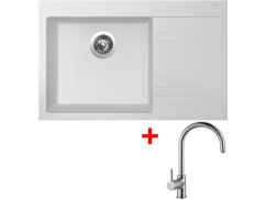 Set Sinks RIM 780 L Milk + Vitalia Set Sinks RIM 780 L Milk + Vitalia