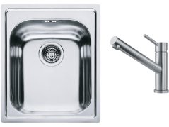Set Franke AMX 610 Nerez +  baterie Franke FC 9290 ORBIT Nerez