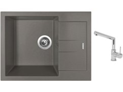 Set Sinks AMANDA 650 Truffle + baterie Sinks MIX 350 P chrom Set Sinks AMANDA 650 Truffle + baterie Sinks MIX 350 P chrom
