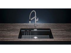 Granitový drez Blanco ETAGON 700 U Čierna