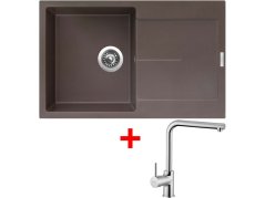 Sinks ULTIMA 790 Marone + Elka Sinks ULTIMA 790 Marone + Elka