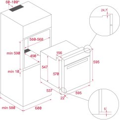 Vstavaná rúra Teka HSB 645 S - 1 Vstavaná rúra Teka HSB 645 S - 1