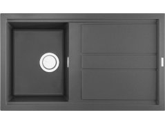 Granitový dřez Elleci Best 400 Dark grey K99