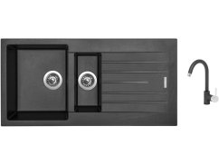 Set Sinks PERFECTO 1000.1 Metalblack + baterie Sinks MIX 35 Metalblack Set Sinks PERFECTO 1000.1 Metalblack + baterie Sinks MIX 35 Metalblack