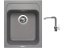 Set Sinks CLASSIC 400 Titanium + baterie Sinks MIX 3 P Titanium