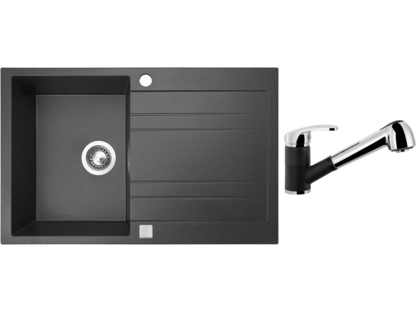 Set Sinks GRANDE 800 Granblack + batéria Sinks LEGENDA S Granblack