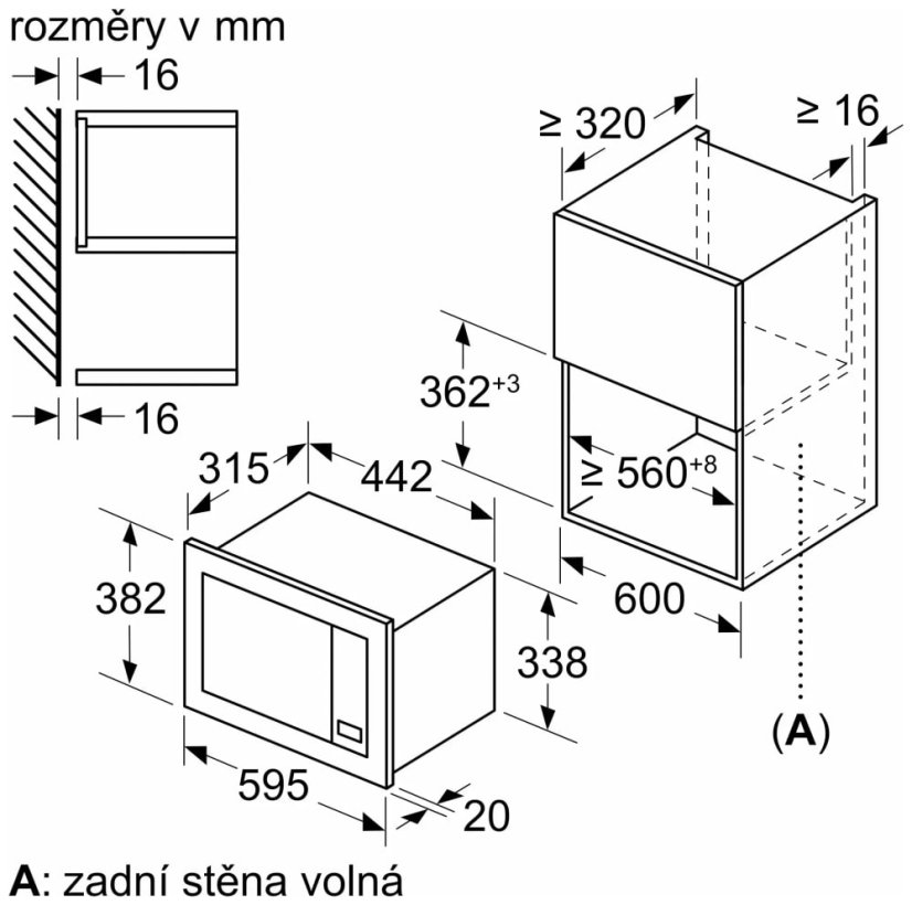 Siemens BE623LMB3 vestavná mikrovlnná trouba iQ300 - 7