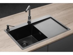 Nerezový dřez Concept NANO coat TITANIA levý DNN1045dsl - 2