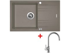 Sinks LINEA 780 XC Truffle + Vitalia Sinks LINEA 780 XC Truffle + Vitalia