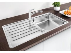 Nerezový drez Blanco LANTOS XL 6 S-IF nerez kartáčovaný s excentrom Nerezový drez Blanco LANTOS XL 6 S-IF nerez kartáčovaný s excentrom