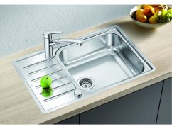 Nerezový drez Blanco LANTOS XL 6 S-IF Compact nerez kartáčovaný s excentrom Nerezový drez Blanco LANTOS XL 6 S-IF Compact nerez kartáčovaný s excentrom