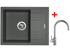 Sinks LINEA 600 Titanium + Vitalia Sinks LINEA 600 Titanium + Vitalia