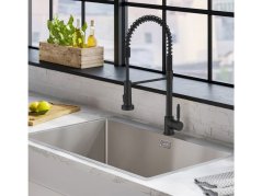 Dřezová baterie Alveus Urban-S Black matt